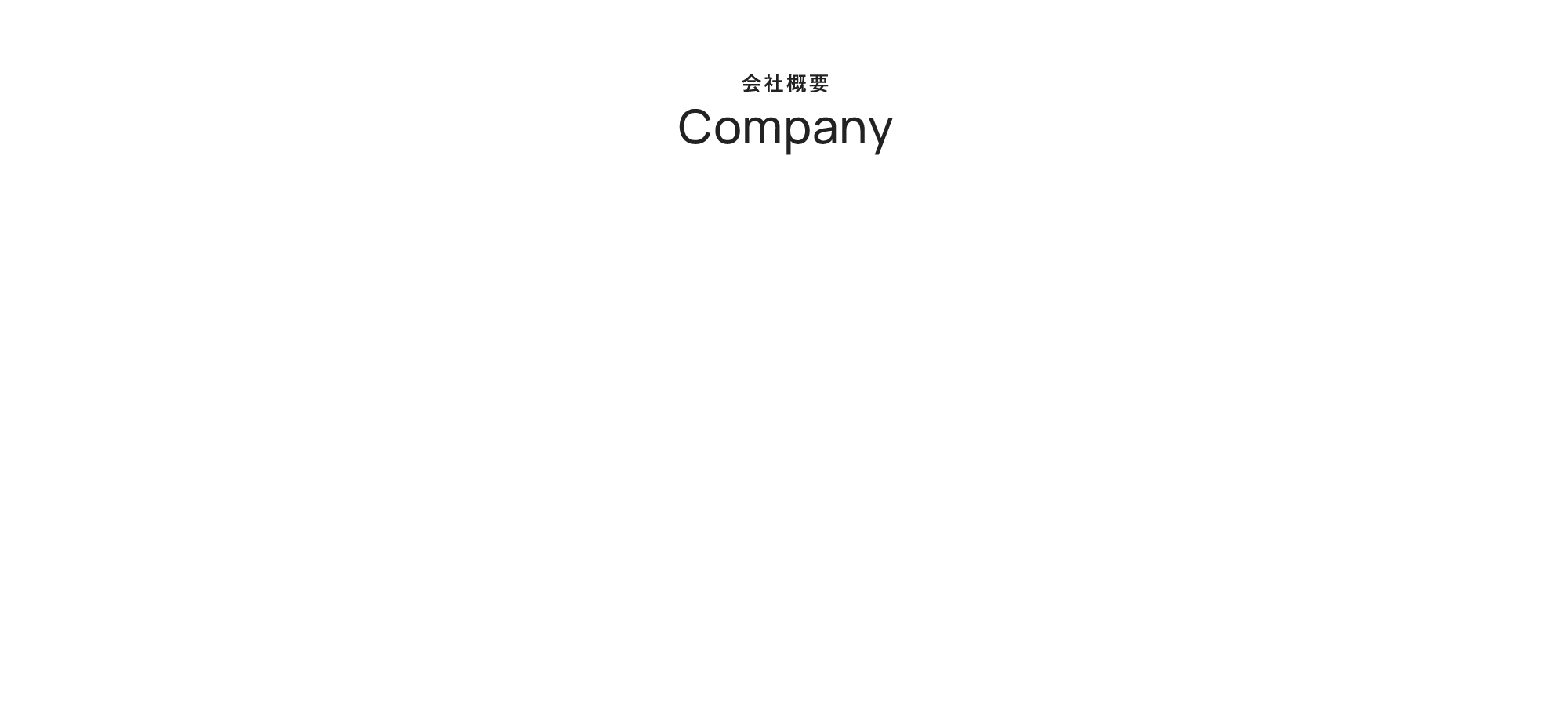 会社概要